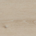 Light beige Luvanto Dryback Flooring with subtle wood grain. Waterproof LVT perfect for bright, modern kitchens and bathrooms.