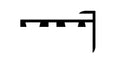Technical diagram of Premier Trims LVT Nosings with right-angled stair edge profile for secure LVT installation and protection.