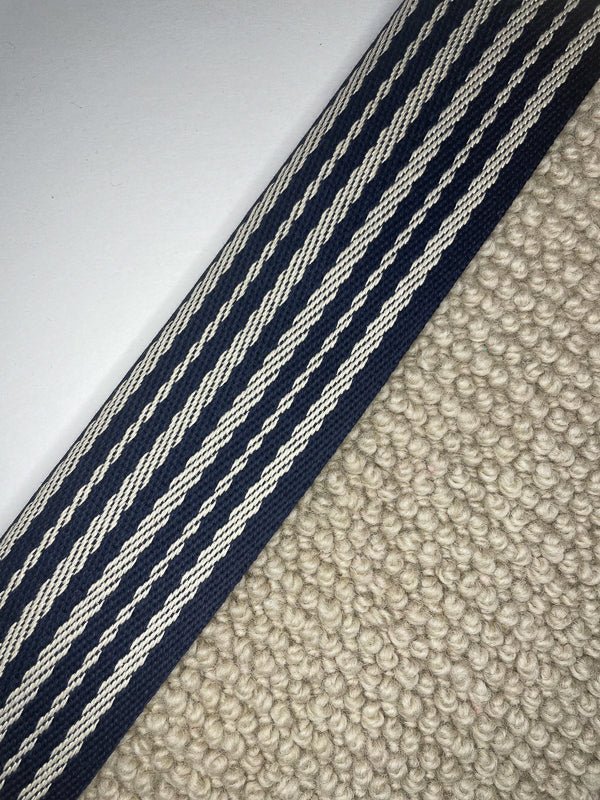 Cotton & Linen, Striped & Patterned Binding Tapes - Arra Flooring