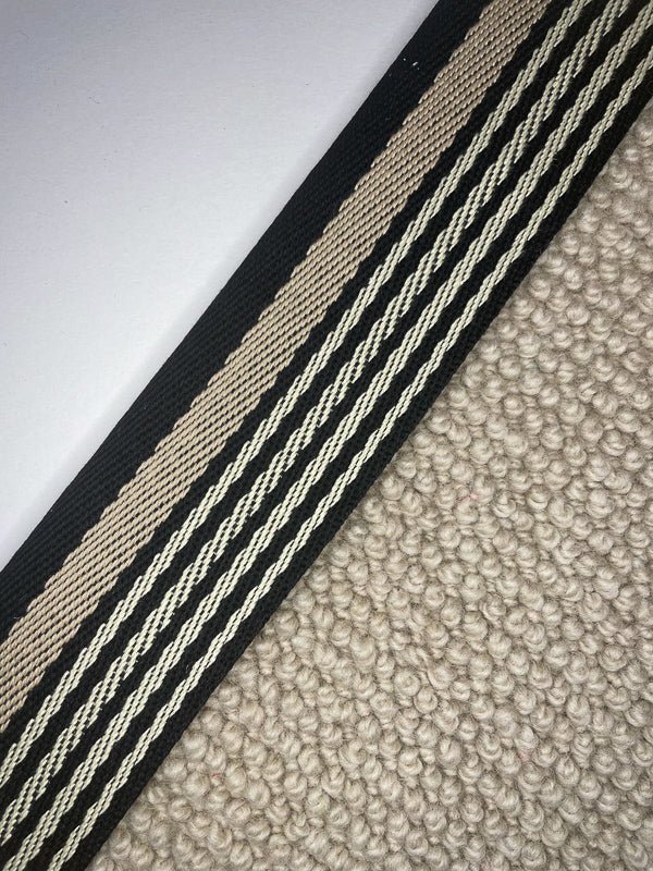 Cotton & Linen, Striped & Patterned Binding Tapes - Arra Flooring