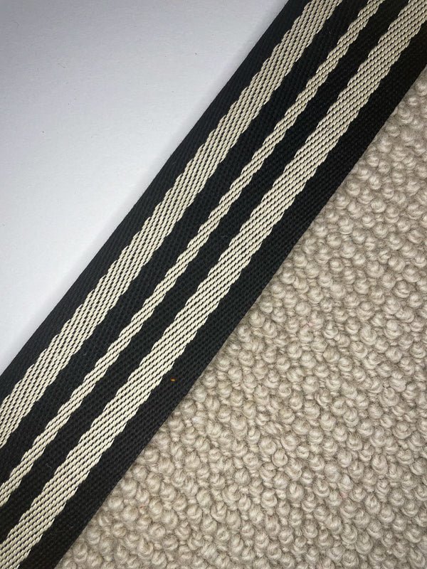 Cotton & Linen, Striped & Patterned Binding Tapes - Arra Flooring