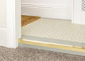 Premier Trims solid brass edge solution for carpet and vinyl flooring. Custom-fit trim for clean and durable finish.