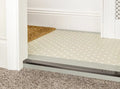 Dark brass flooring edge trim from Premier Trims. Joins carpet and vinyl for a sleek, custom-made finish.