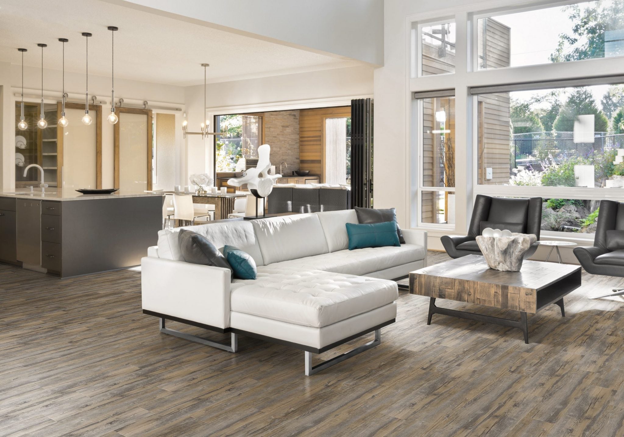 LVT in Livingroom by Arra Flooring