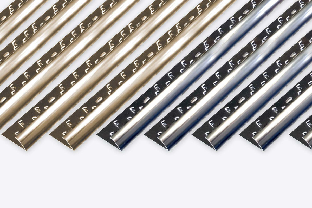 SINGLE EDGE PROFILE SILVER 0.9M 45 P/TUBE Accessory product image