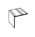 Classic Specialty Edge Profile 241 with square edge design for clean flooring transitions. Suitable for tile and laminate edges.