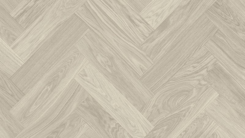 Signature Floors Homestyle sheet vinyl – Skane Herringbone Sand