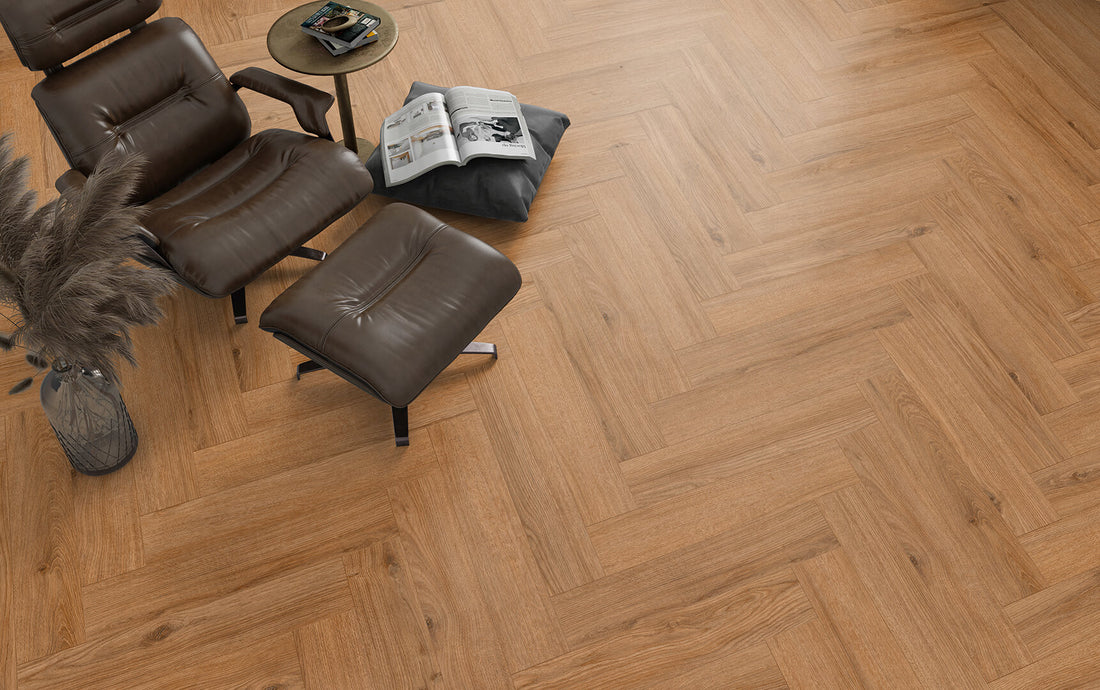 8MM SUPREME OAK HERRINGBONE