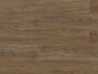 Close-up of a wooden surface with a brown finish. SPC flooring from Camaro Loc i offers durability and warm wood aesthetics.