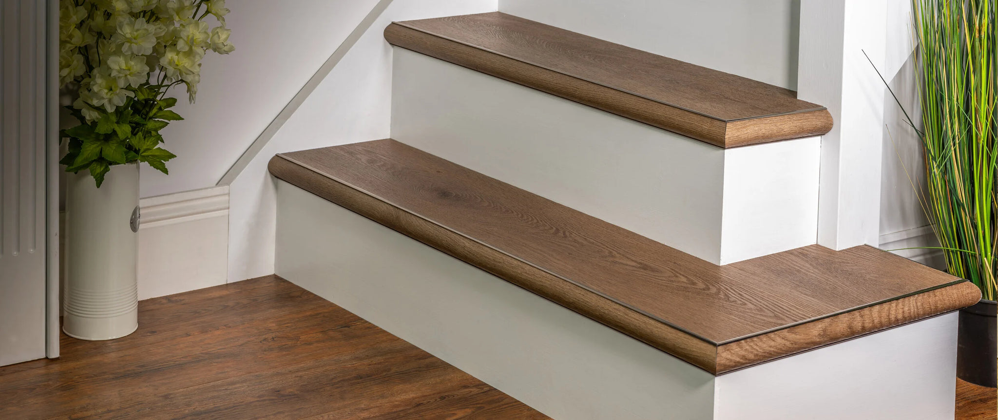 Stair Nosings for Viynl & LVT (Bullnosed)