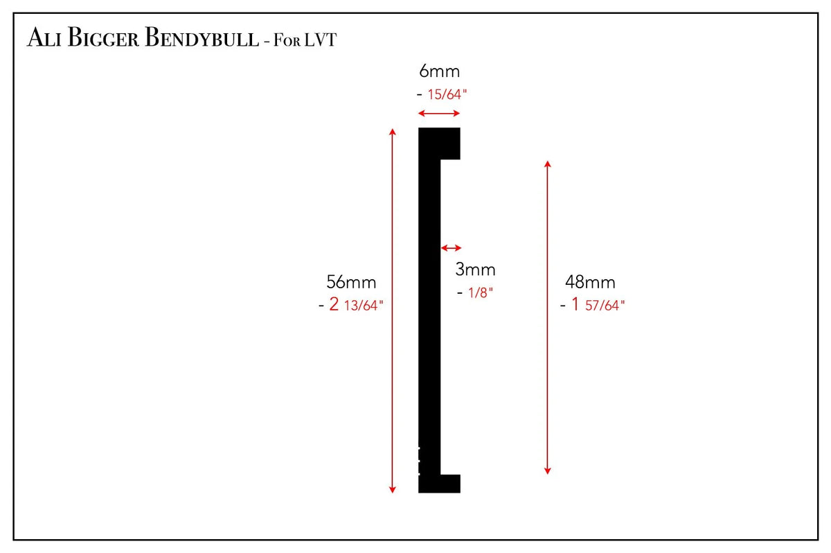 AF verified | Ali Bigger Bendybull LVT profile silhouette