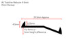 AF verified | Ali Tramline Reducer 3mm recess 4-5mm height silhouette
