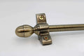 Princes Metal Ashford stair rod — Antique Brass finish with Acorn finial