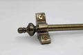 Princes Metal Ashford stair rod — Antique Brass finish with Urn finial