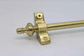 Princes Metal Ashford stair rod — Brushed Brass finish with Urn finial