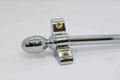 Princes Metal Ashford stair rod — Chrome finish with Acorn finial