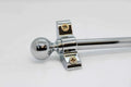 Princes Metal Ashford stair rod — Chrome finish with Ball finial