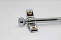 Princes Metal Ashford stair rod — Chrome finish with Round finial