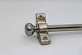 Princes Metal Ashford stair rod — Satin Nickel finish with Round finial