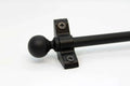 Princes Metal Ashford stair rod — Wrought Iron finish with Ball finial