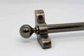 Princes Metal Bavaria stair rod — Antique Pewter finish with Ball finial