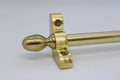 Princes Metal Bavaria stair rod — Brushed Brass finish with Acorn finial