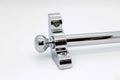 Princes Metal Bavaria stair rod — Chrome finish with Round finial