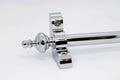Princes Metal Bavaria stair rod — Chrome finish with Urn finial