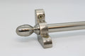 Princes Metal Bavaria stair rod — Satin Nickel finish with Acorn finial