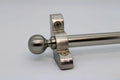 Princes Metal Bavaria stair rod — Satin Nickel finish with Ball finial
