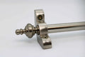 Princes Metal Bavaria stair rod — Satin Nickel finish with Urn finial