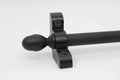 Princes Metal Bavaria stair rod — Wrought Iron finish with Acorn finial