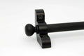 Princes Metal Bavaria stair rod — Wrought Iron finish with Round finial