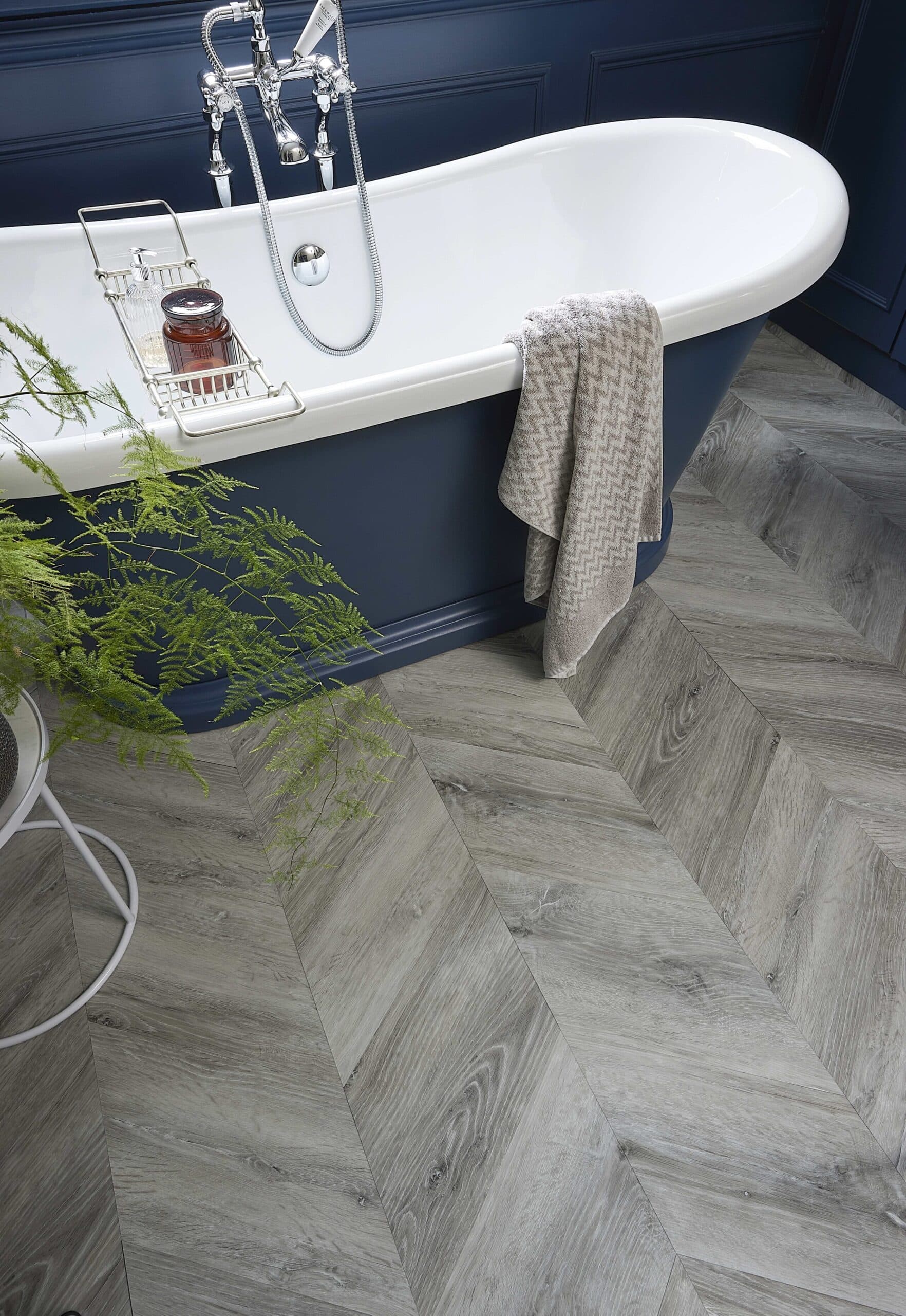 J2 Natural Timbers — Chevron – Glacier Oak