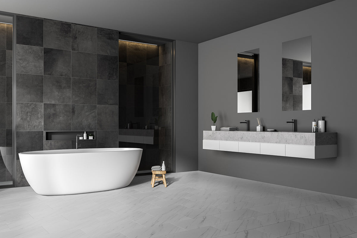 Luvanto Click+ Tile (2.22 m²) – Carrara White