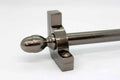 Princes Metal Chateau stair rod — Antique Pewter finish with Acorn finial