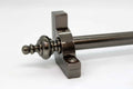 Princes Metal Chateau stair rod — Antique Pewter finish with Urn finial