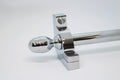Princes Metal Chateau stair rod — Chrome finish with Acorn finial