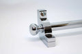Princes Metal Chateau stair rod — Chrome finish with Round finial