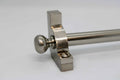 Princes Metal Chateau stair rod — Satin Nickel finish with Round finial