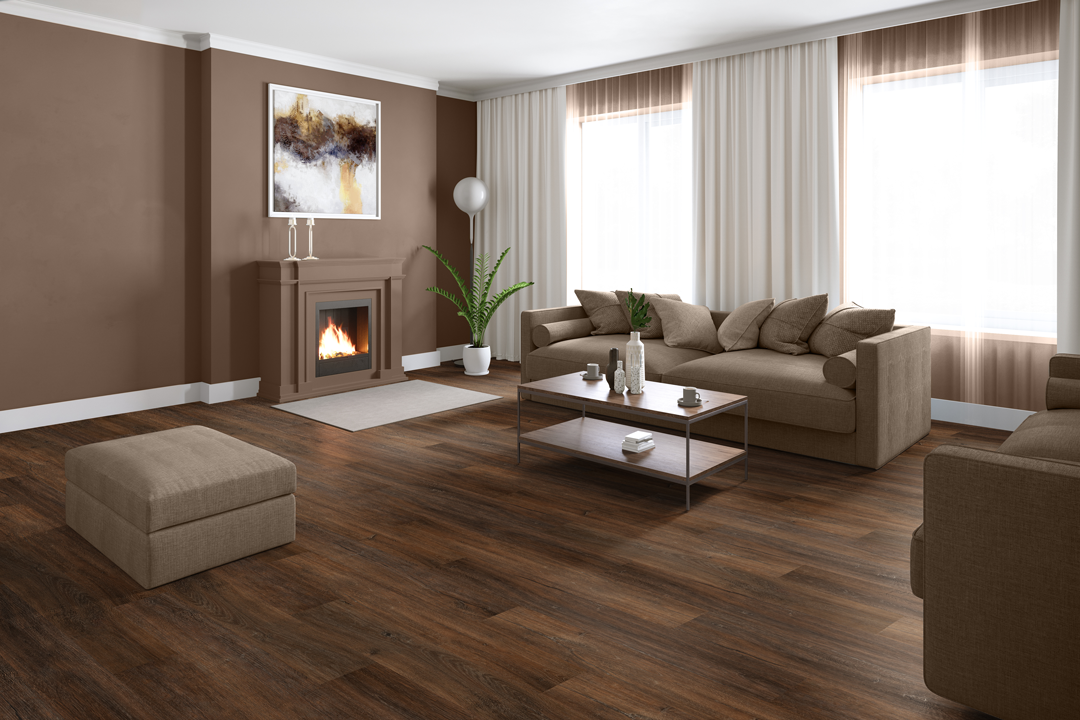 Luvanto Click+ Plank (2.20 m²) – Cognac Oak