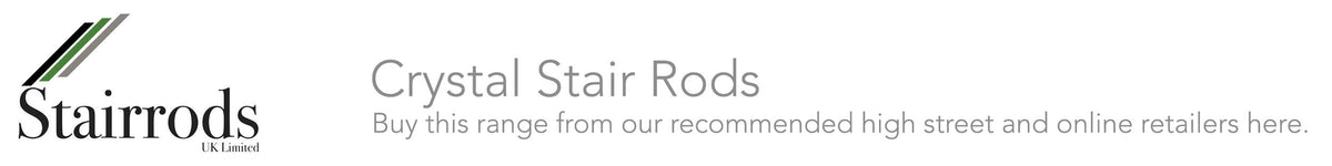Crystal Rainbow Stair Rods product image — supplier photography