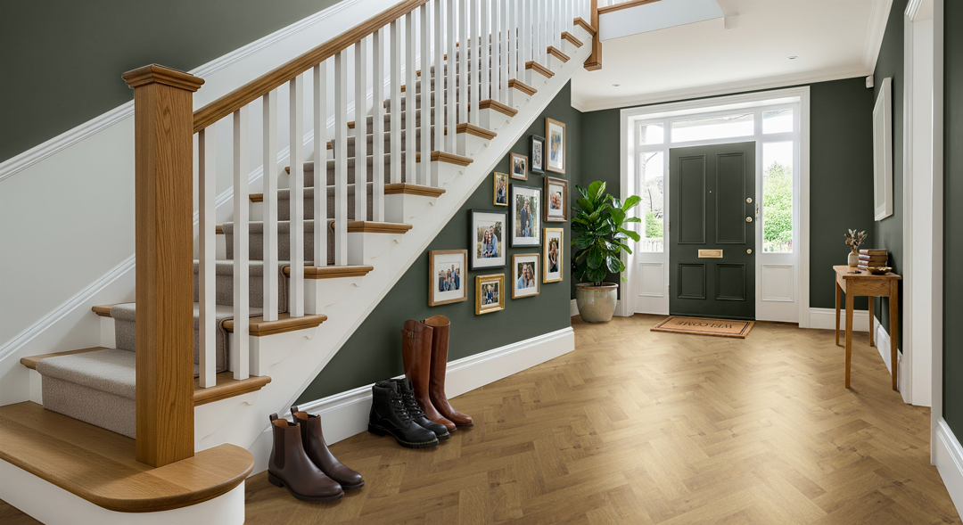 Luvanto Design Traditional Herringbone – Fairfield Oak