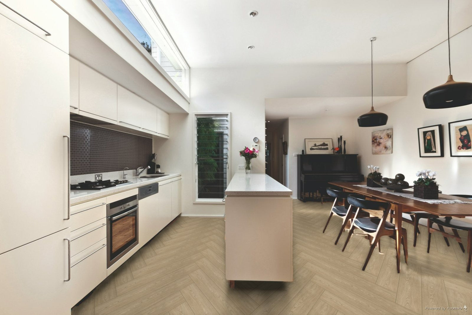 Luvanto Design Traditional Herringbone – Natural Oak