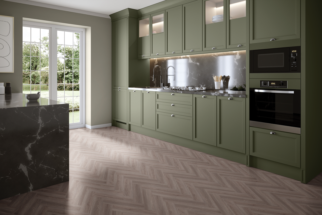 Luvanto Design Traditional Herringbone – Pearl Oak