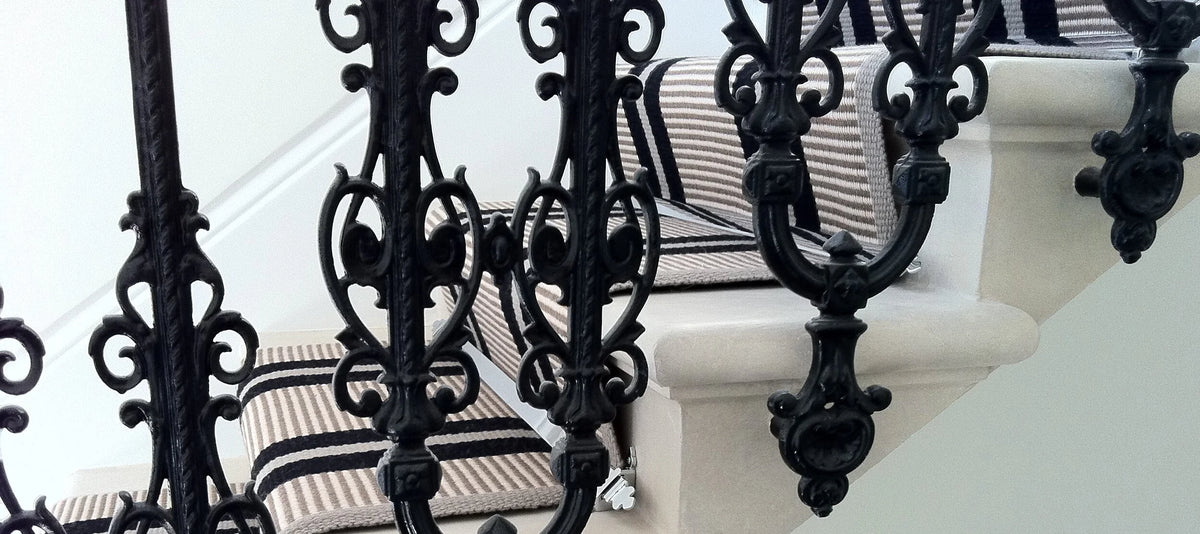 Royale Vue Stair Rods option and fitting detail — supplier photography
