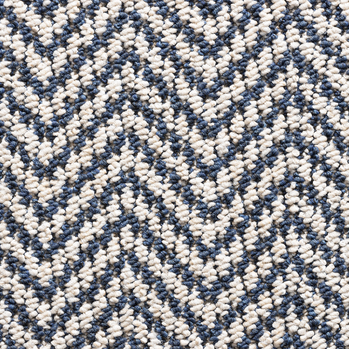 Inca French Navy 4m felt-backed carpet