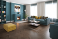 Luvanto Premium Click+ Chevron Warm Conker