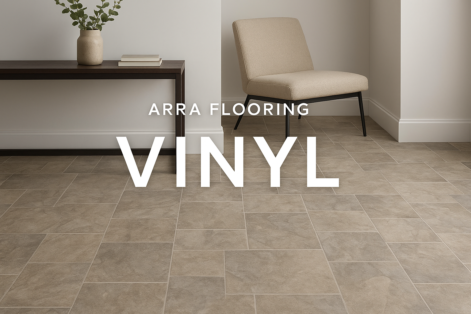 Arra Flooring Vinyl collection with irregular stone effect