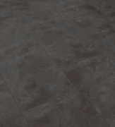 Solid dark gray stone color swatch SPC flooring from Camaro Loc i offering durability and warm wood aesthetics.